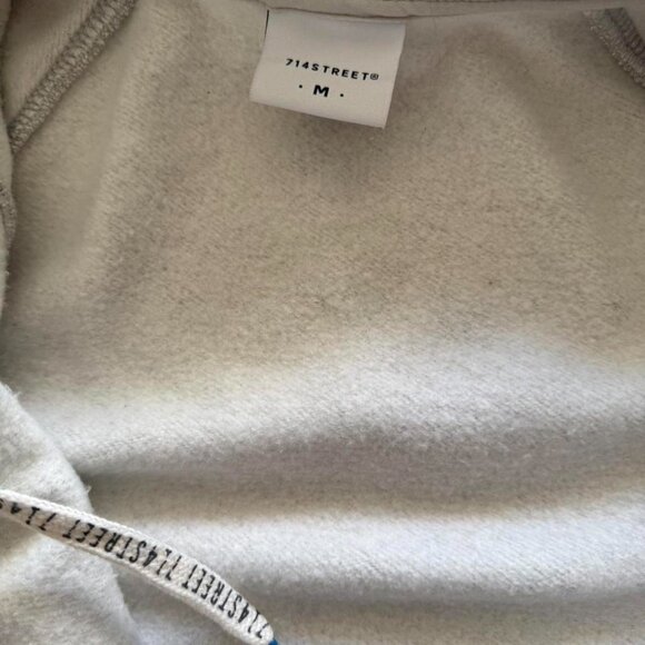 Men's Grey Hoodie - Picture 3 of 6